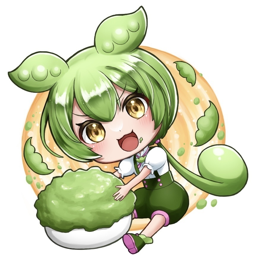 ずんだもんアクリルキーホルダー