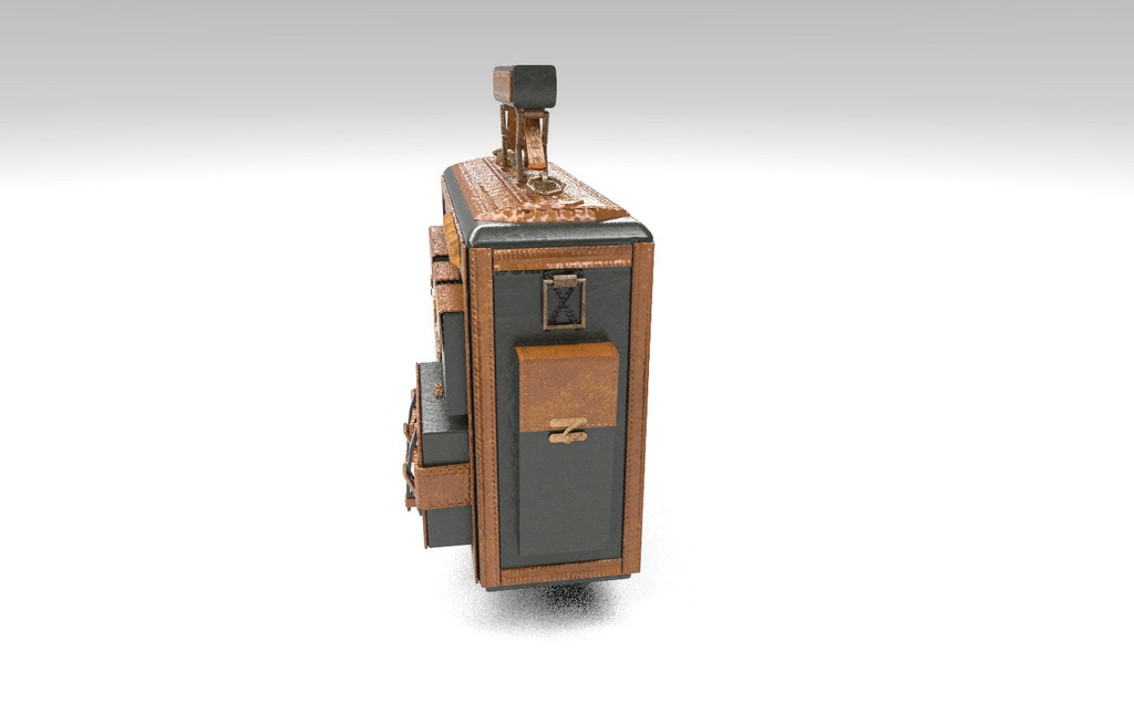 【UnityPackage】アンティーク風バッグ