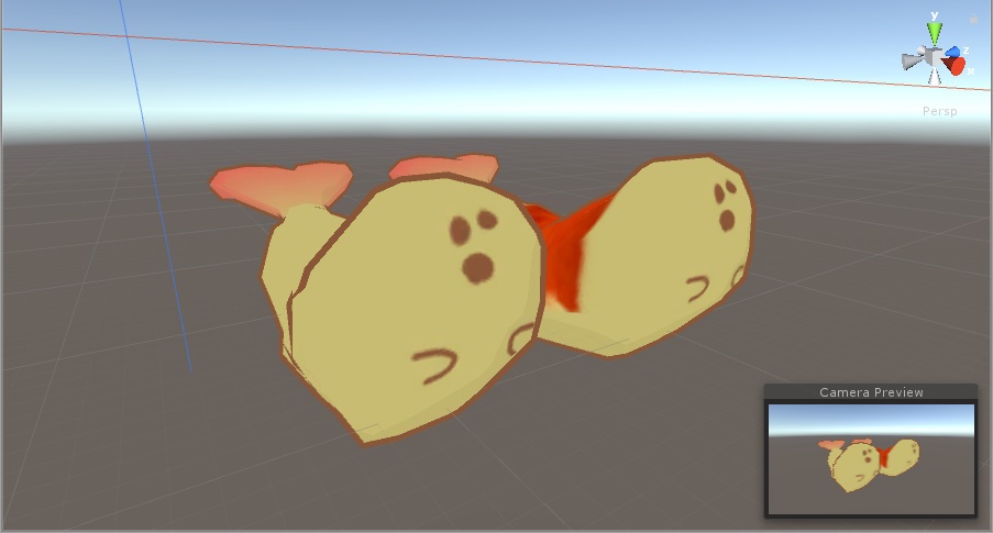 【無料】揺れるエビフライ&エビチリのようなもの【Unitypackage】