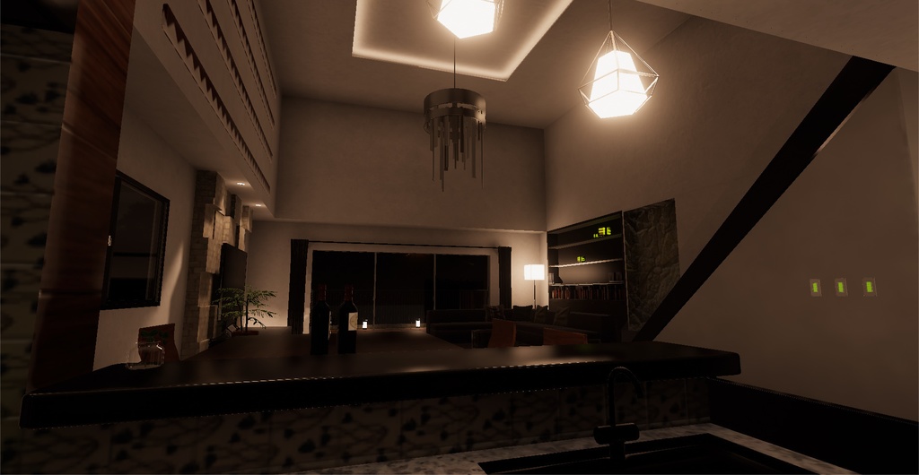 【シェア可能】Apartment for VRC【VRChatワールド/SDK3】