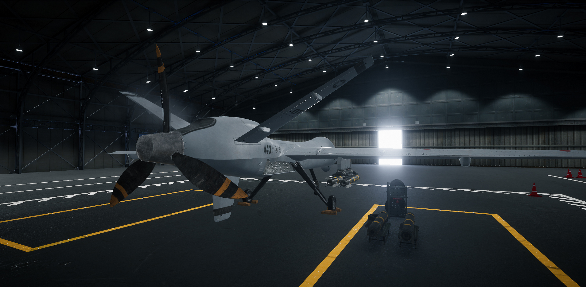 Unity Uav 【Unity向け3D Model】無人航空機/UAV 格納庫付き アニメーション付き - M.G.R Tech Creations - BOOTH