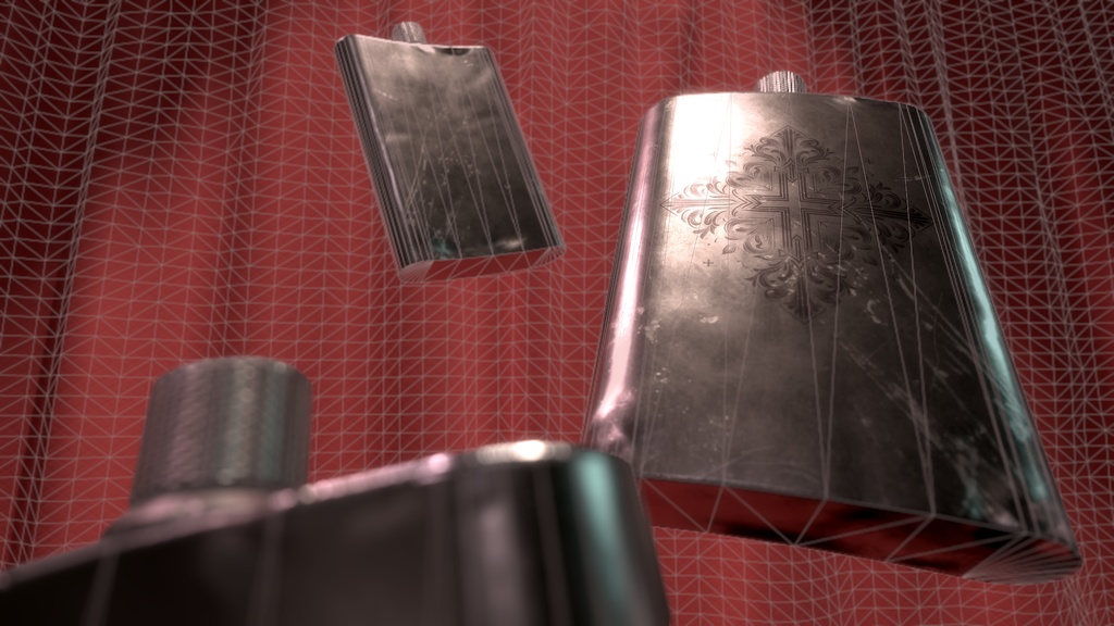 【Unity向け3D Model】スキットル