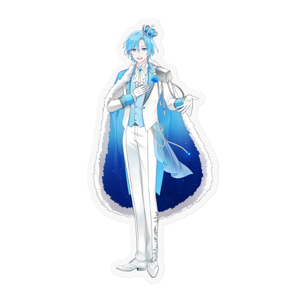 メルシィ王子様衣装 ステッカー