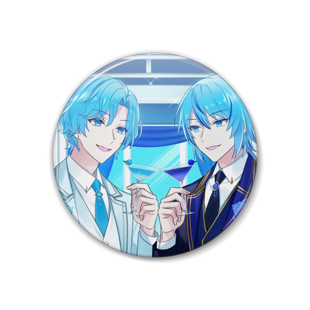 メルシィ2周年記念グッズ 缶バッジ