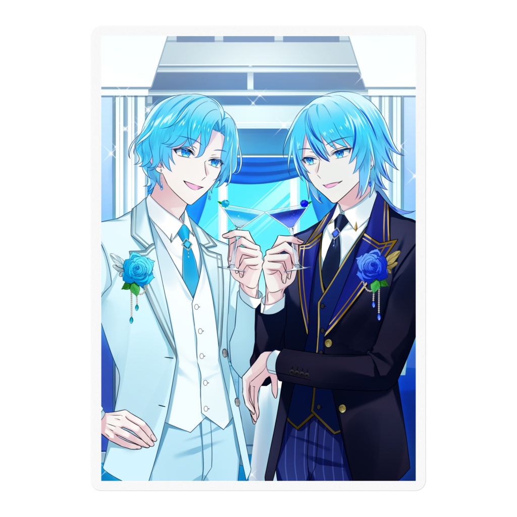 メルシィ2周年記念グッズ ステッカー