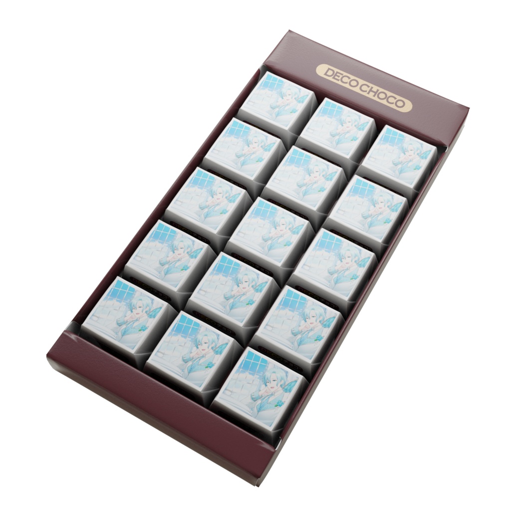 メルシィ3周年記念グッズ DECOチョコ
