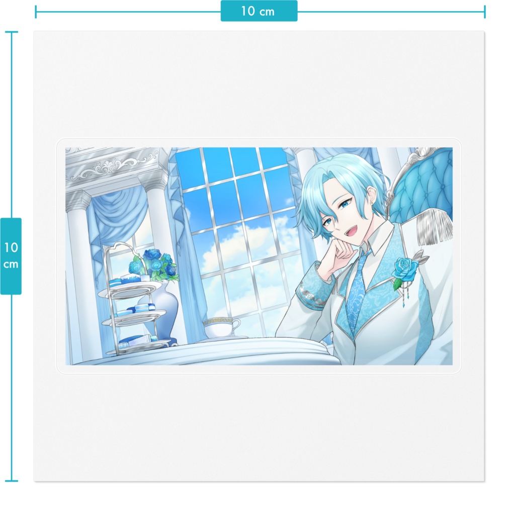 メルシィ3周年記念グッズ ステッカー