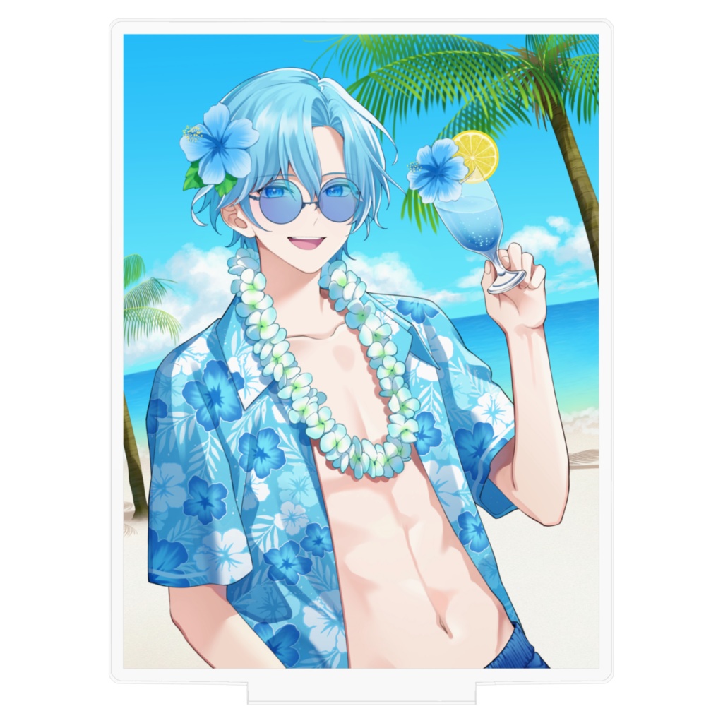 メルシィアロハシャツ サングラス アクリルスタンド