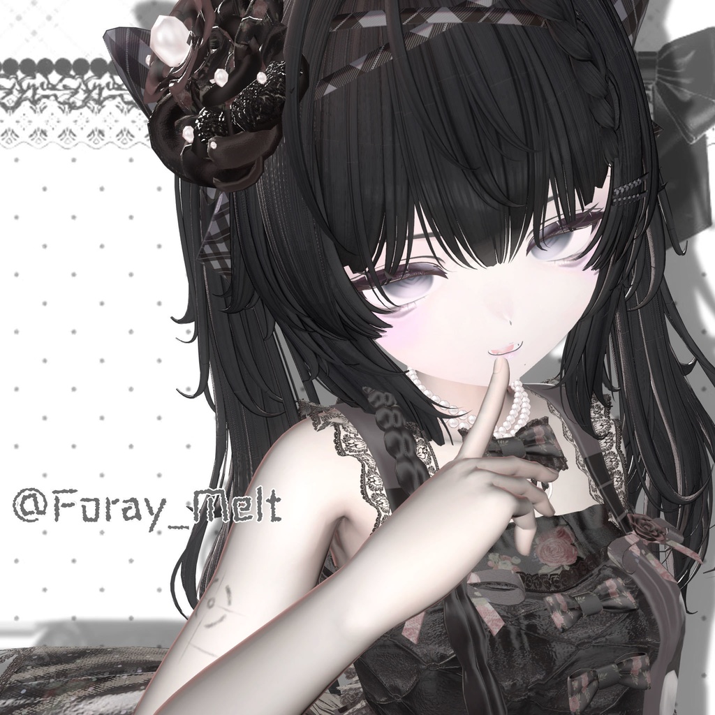 <manuka> ✝︎ / make up texture+bodytattoo