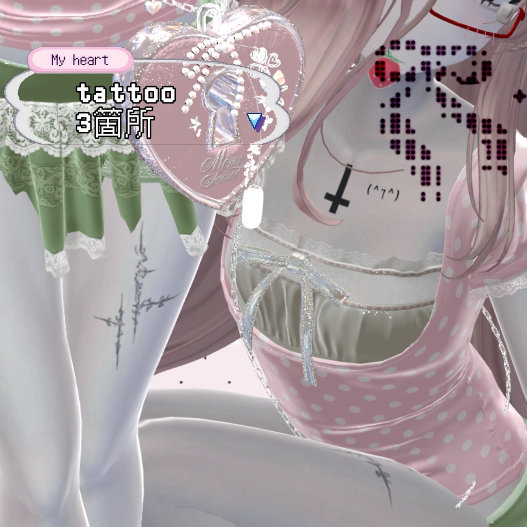 <manuka> niconico / make up&eye texture+bodytattoo