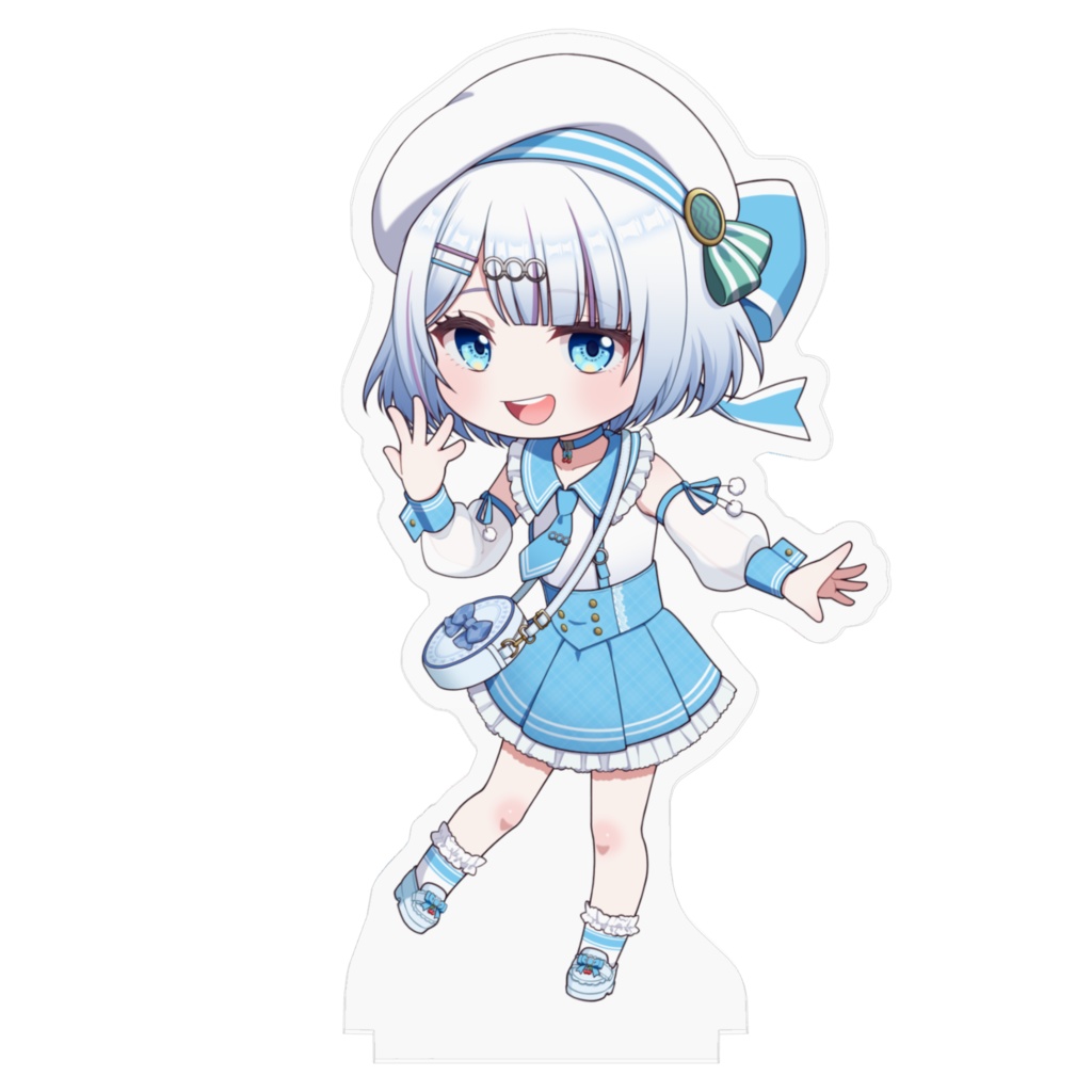 【宵越こいん】常設SD立ち絵アクリルフィギア【Vクエ学園】