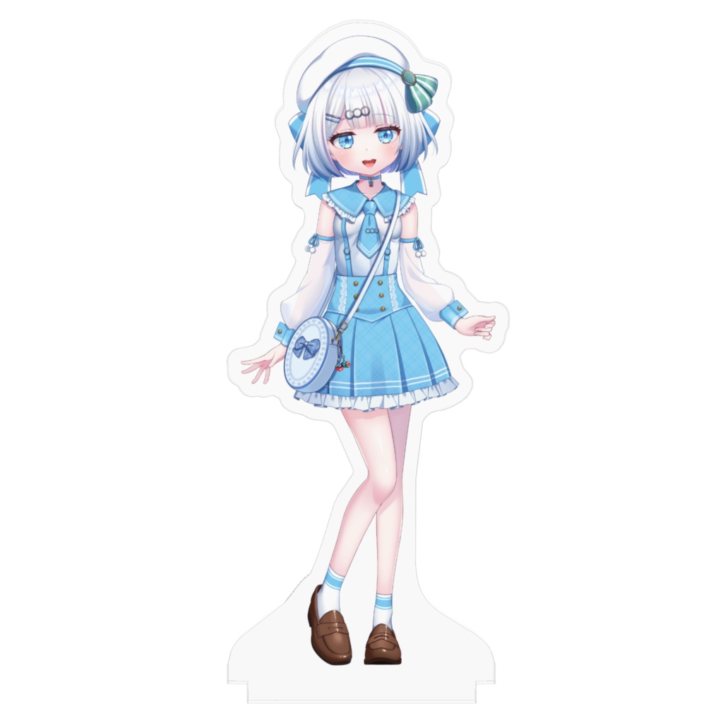 【宵越こいん】常設IRIAM立ち絵アクリルフィギア【Vクエ学園】