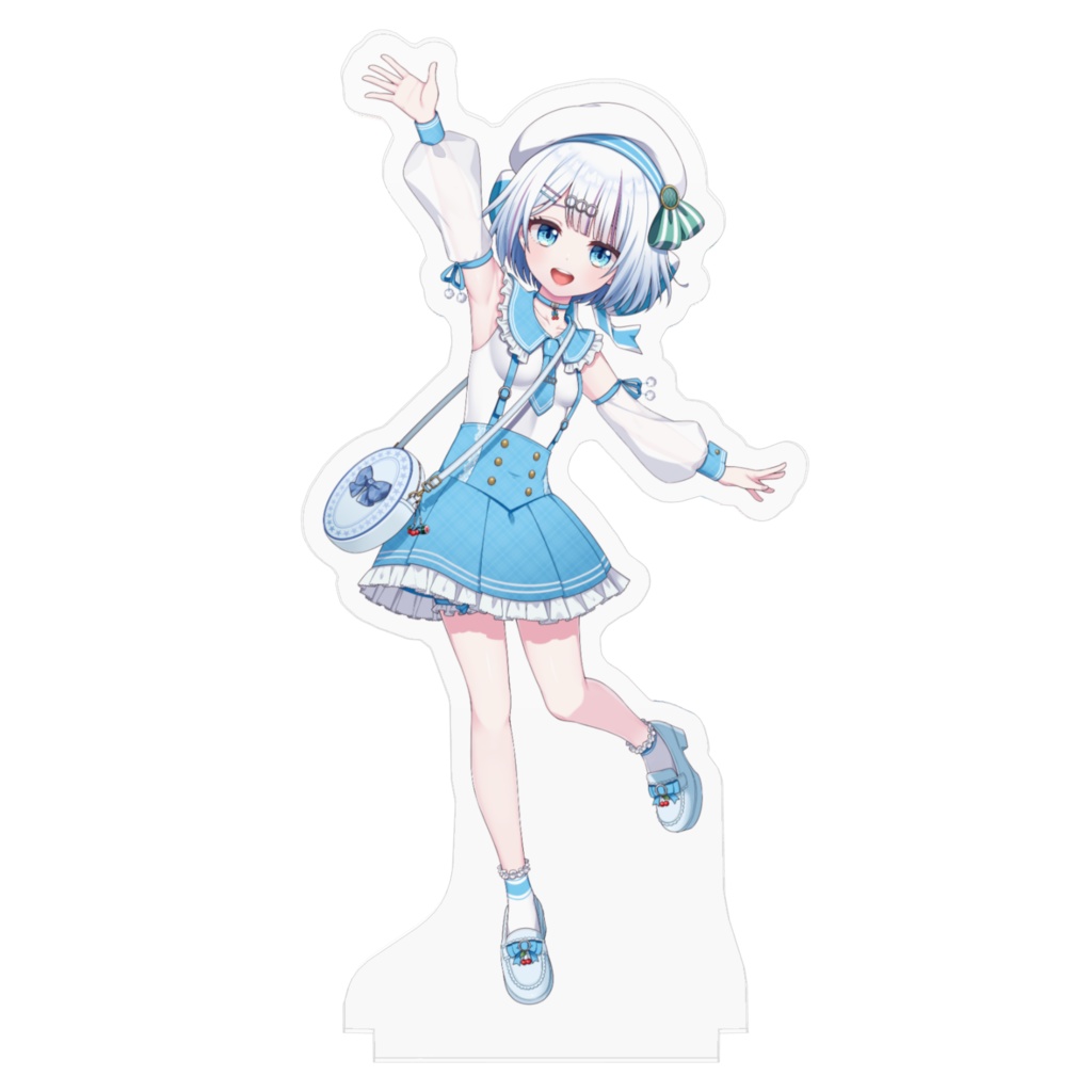 【宵越こいん】常設メインビジュアルアクリルフィギア【Vクエ学園】