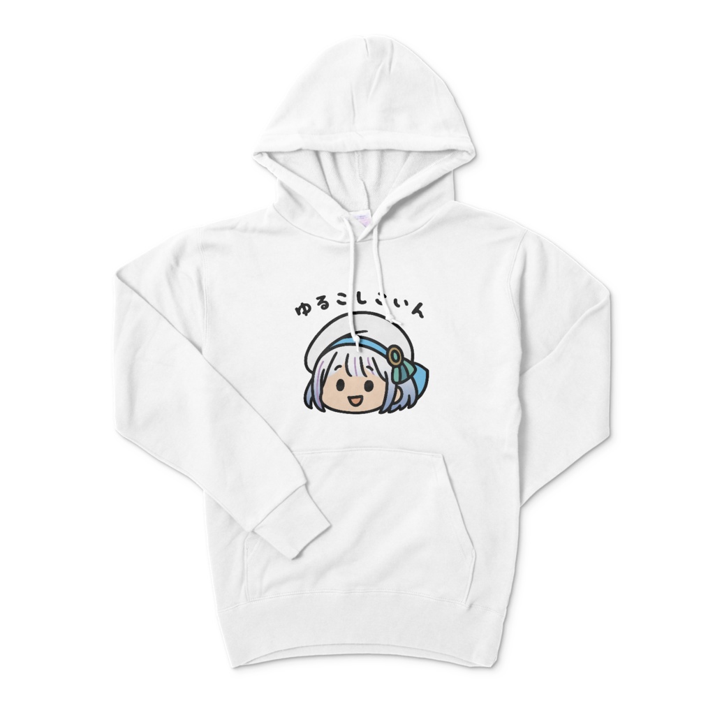 【宵越こいん】ゆるこしこいんパーカー【Vクエ学園】