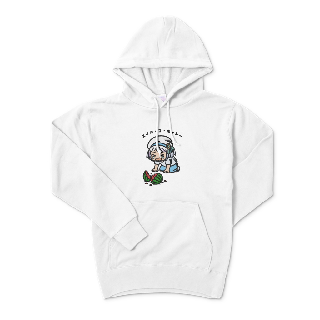 【宵越こいん】スイカ・コ・ボッシーパーカー【Vクエ学園】