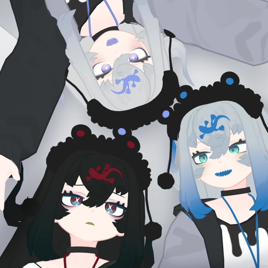 【2アバター対応】Makeup&Eye TextureSet【無料オマケあり】