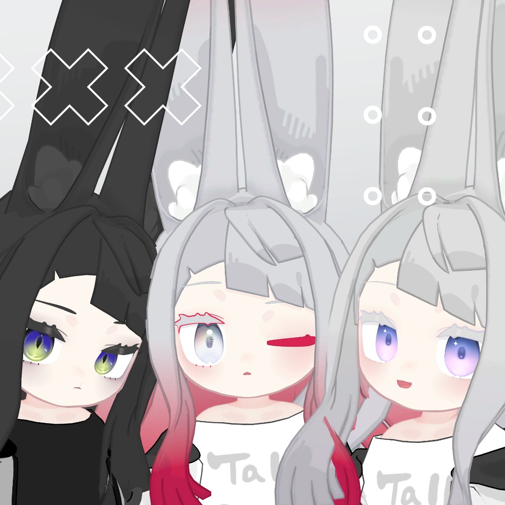 【みみのこ】Makeup&Eye TextureSet【無料オマケあり】