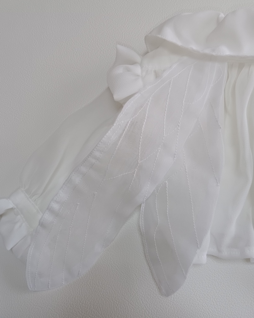 妖精の王子様ドレスセット(白)60cmクラス、50cmクラスドール用