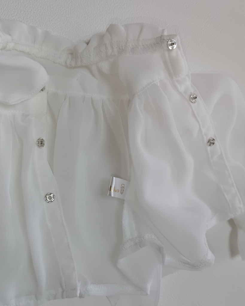 妖精の王子様ドレスセット(白)60cmクラス、50cmクラスドール用