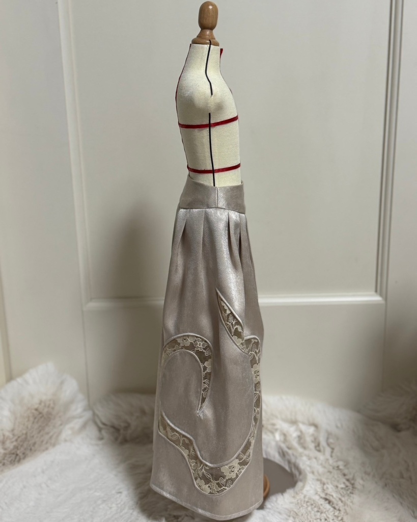 巳ドレスセット(ベージュゴールド(50cmドール用))