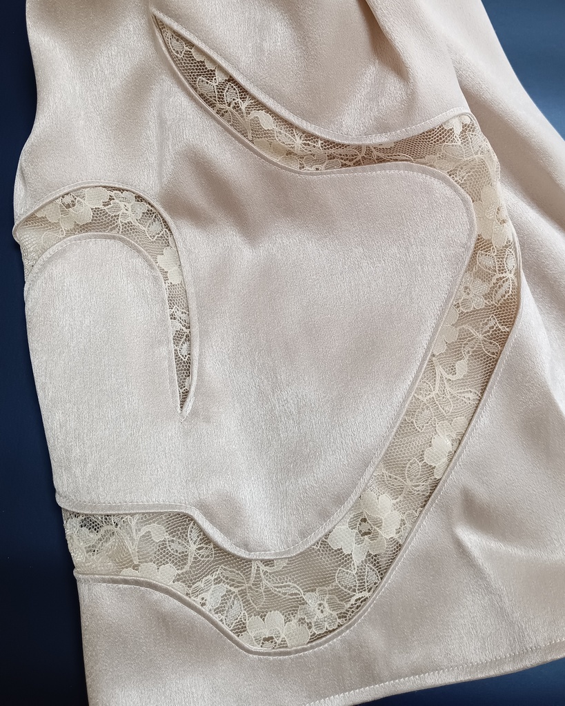 巳ドレスセット(ベージュゴールド60cmドール用)