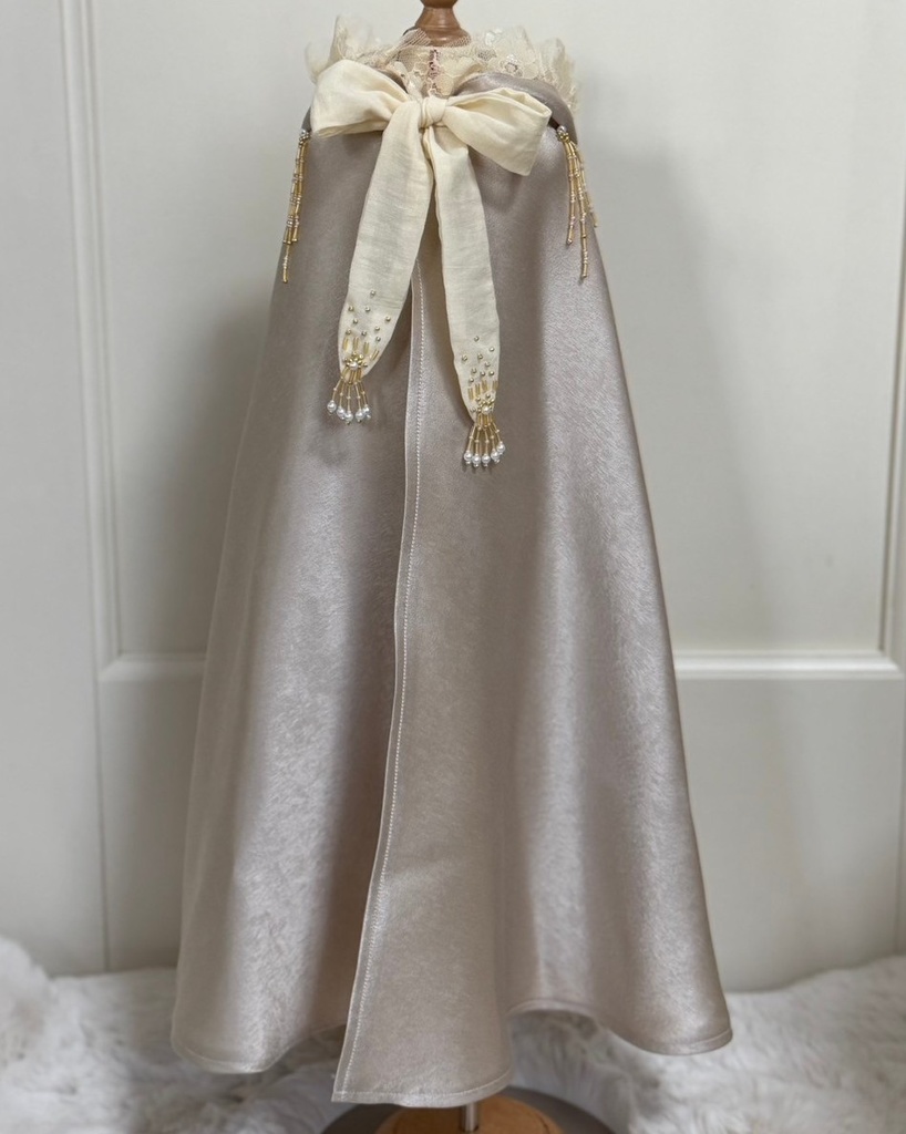 フード付きマント(60cm、50cmドール用)