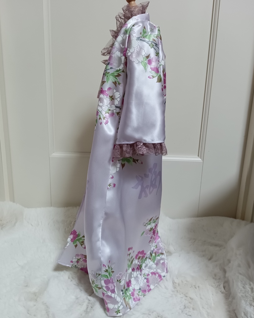 神秘的なあの方のドレスセット(桜色)60cm、50cmドール服