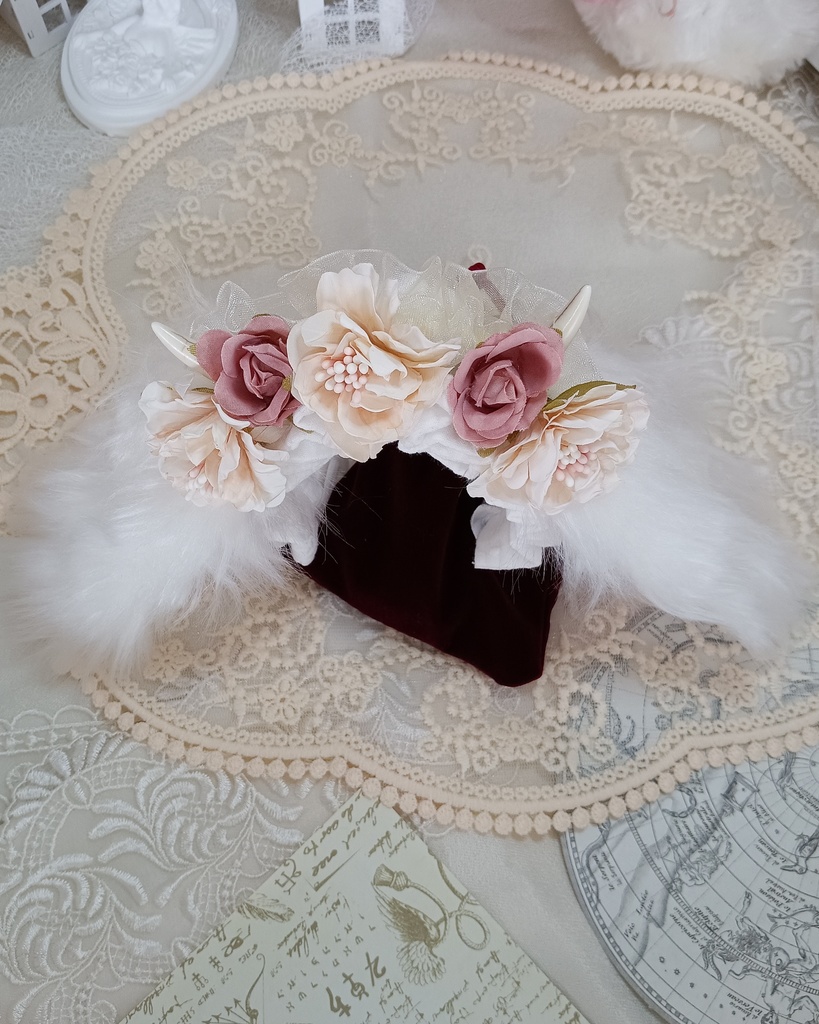 召喚士と幻獣〜ツノのはえたウサギ〜・60cmクラス、50cmクラスドール用