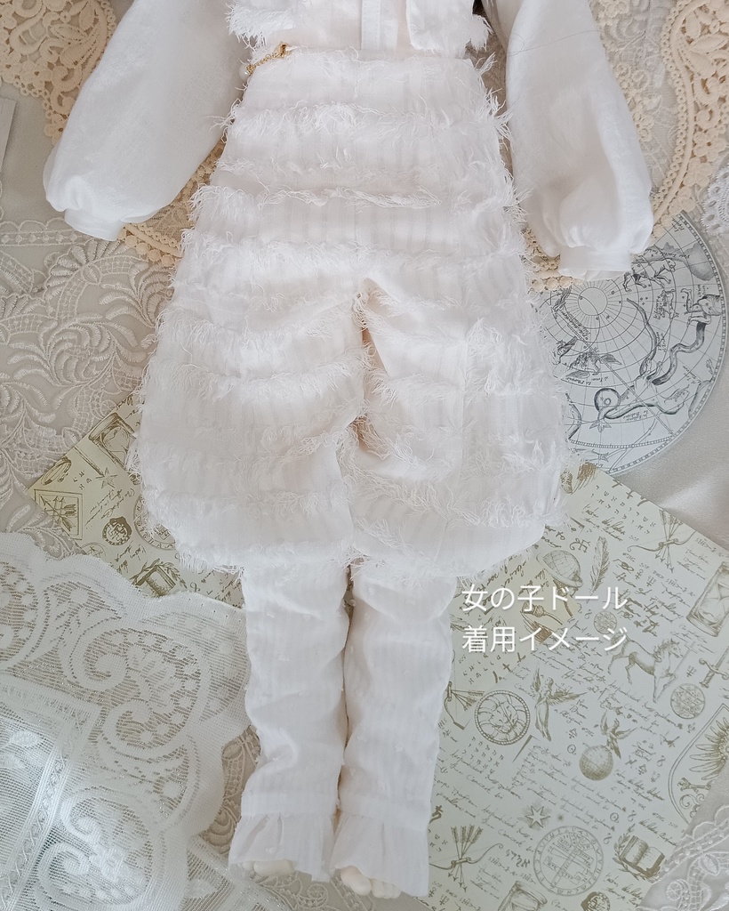 召喚士と幻獣〜ツノのはえたウサギ〜・60cmクラス、50cmクラスドール用