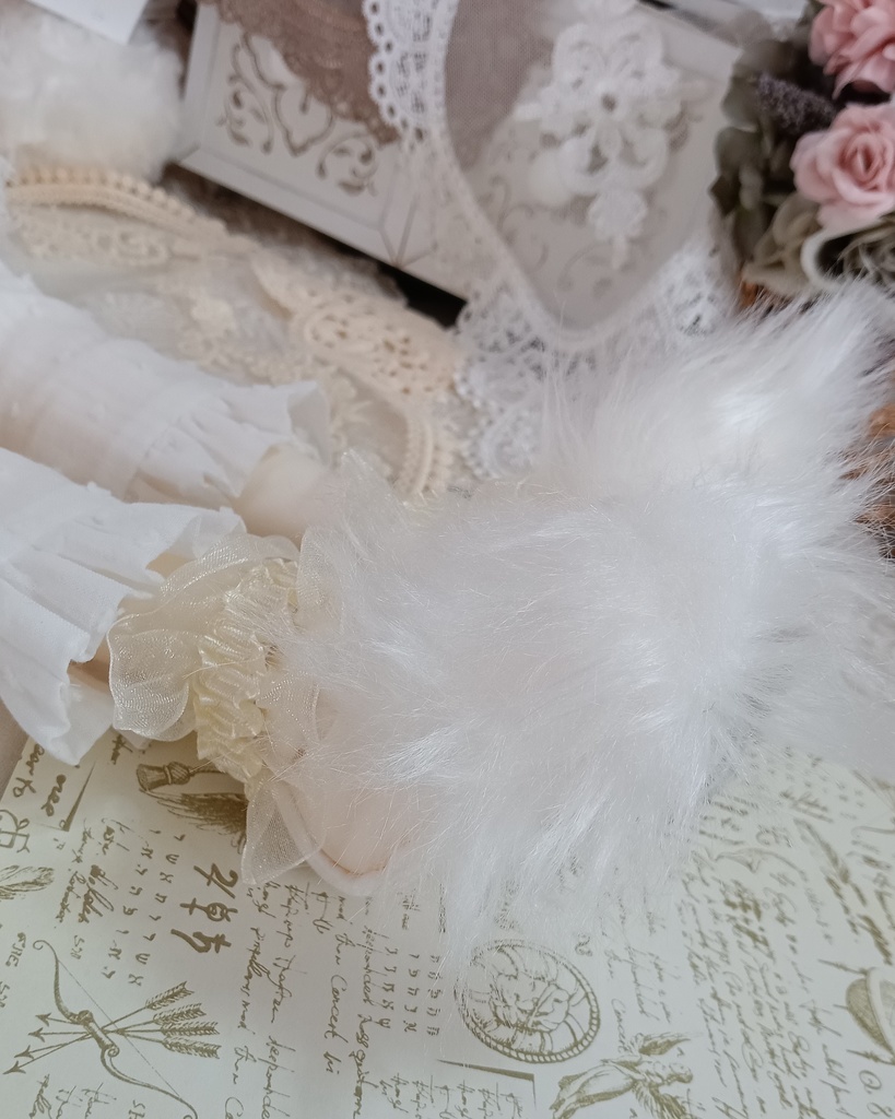 召喚士と幻獣〜ツノのはえたウサギ〜・60cmクラス、50cmクラスドール用