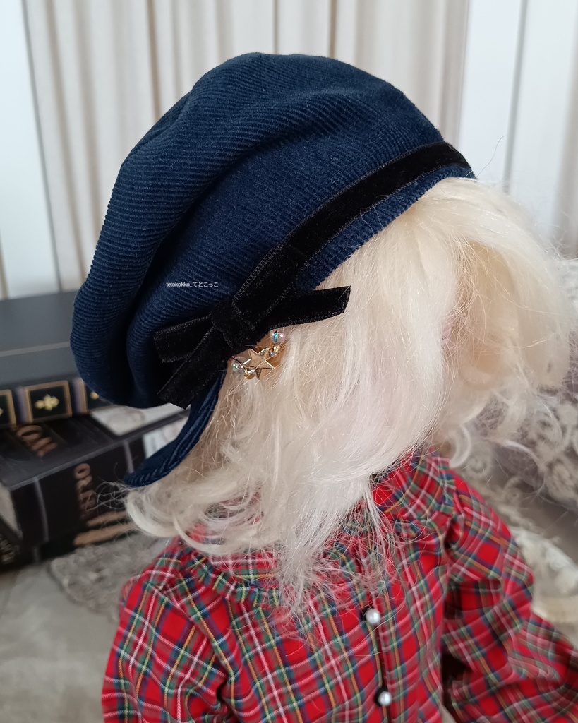 〜秋風感じる夕暮れ時の散歩〜ドレスセット60cmクラス、50cmクラスドール用