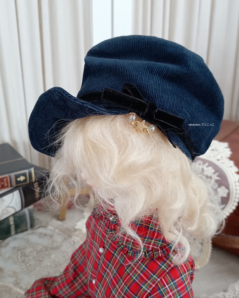 〜秋風感じる夕暮れ時の散歩〜ドレスセット60cmクラス、50cmクラスドール用