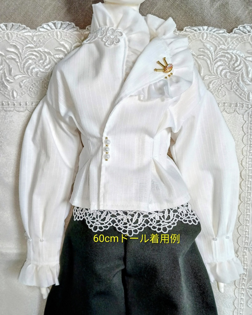 ツキヒカリのブラウス(50cm・60cmドール用)