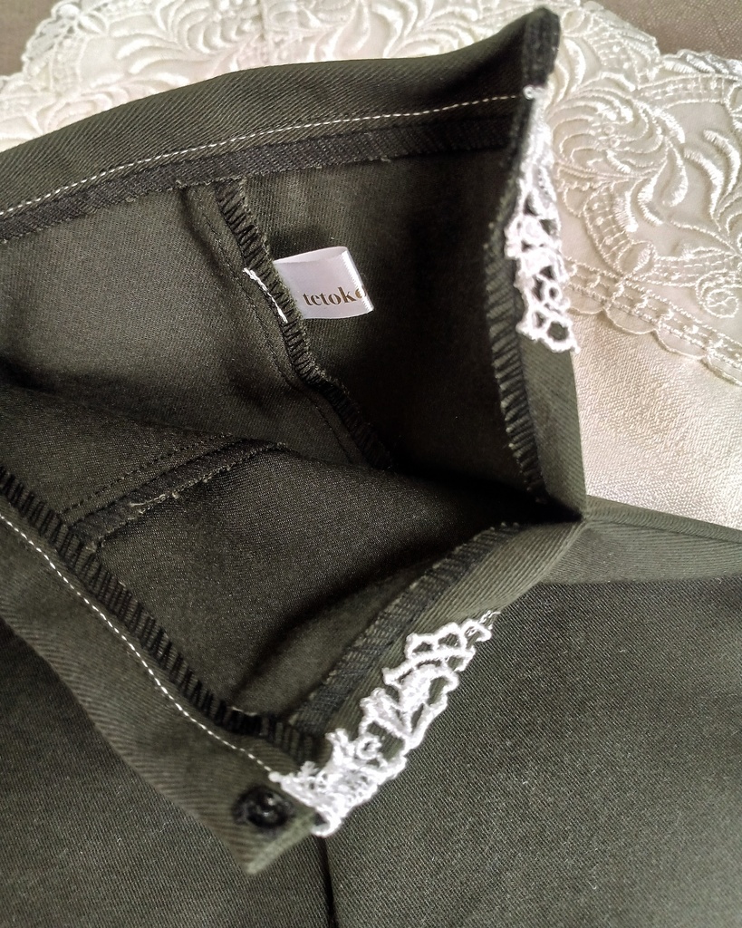 白薔薇パンツ(50cm・60cmドール用)