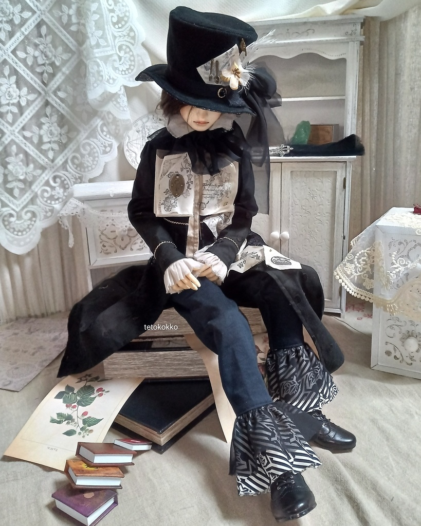 まだみぬ物語を求め彷徨う蒐集家(50cm・60cmドール用)