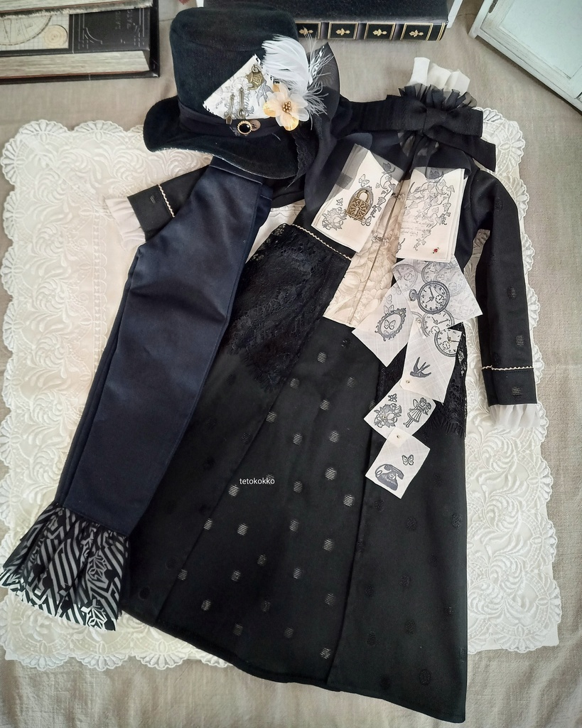 まだみぬ物語を求め彷徨う蒐集家(50cm・60cmドール用)