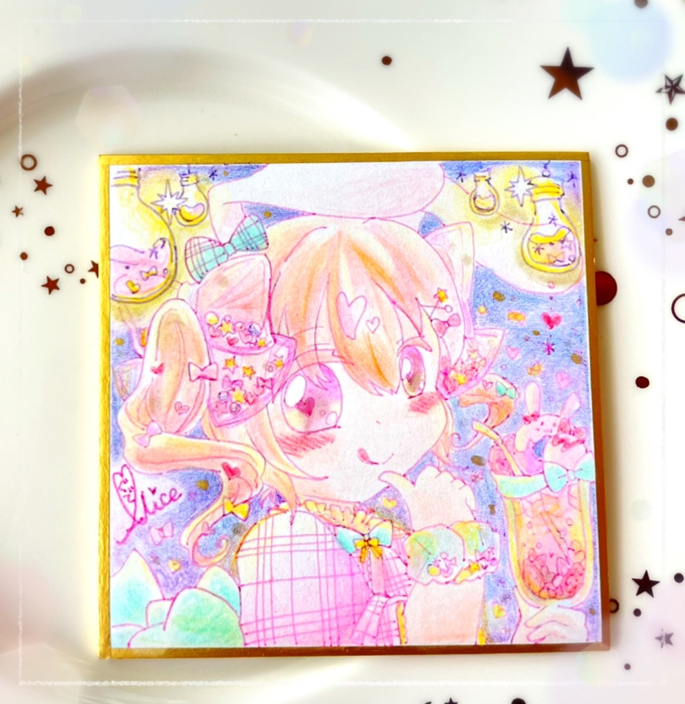 【原画】夏祭りのソーダ