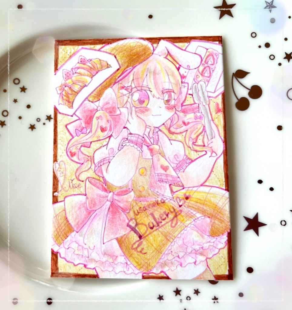 【原画】うさねこベーカリー