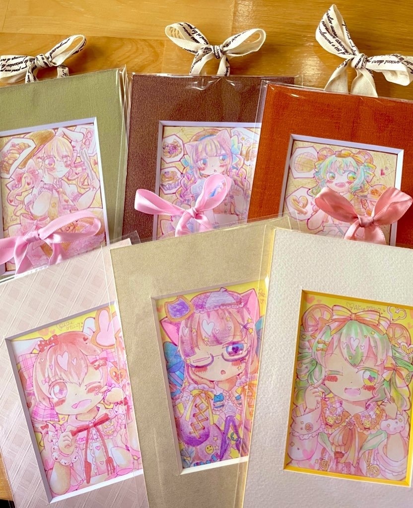 【原画】うさねこベーカリー