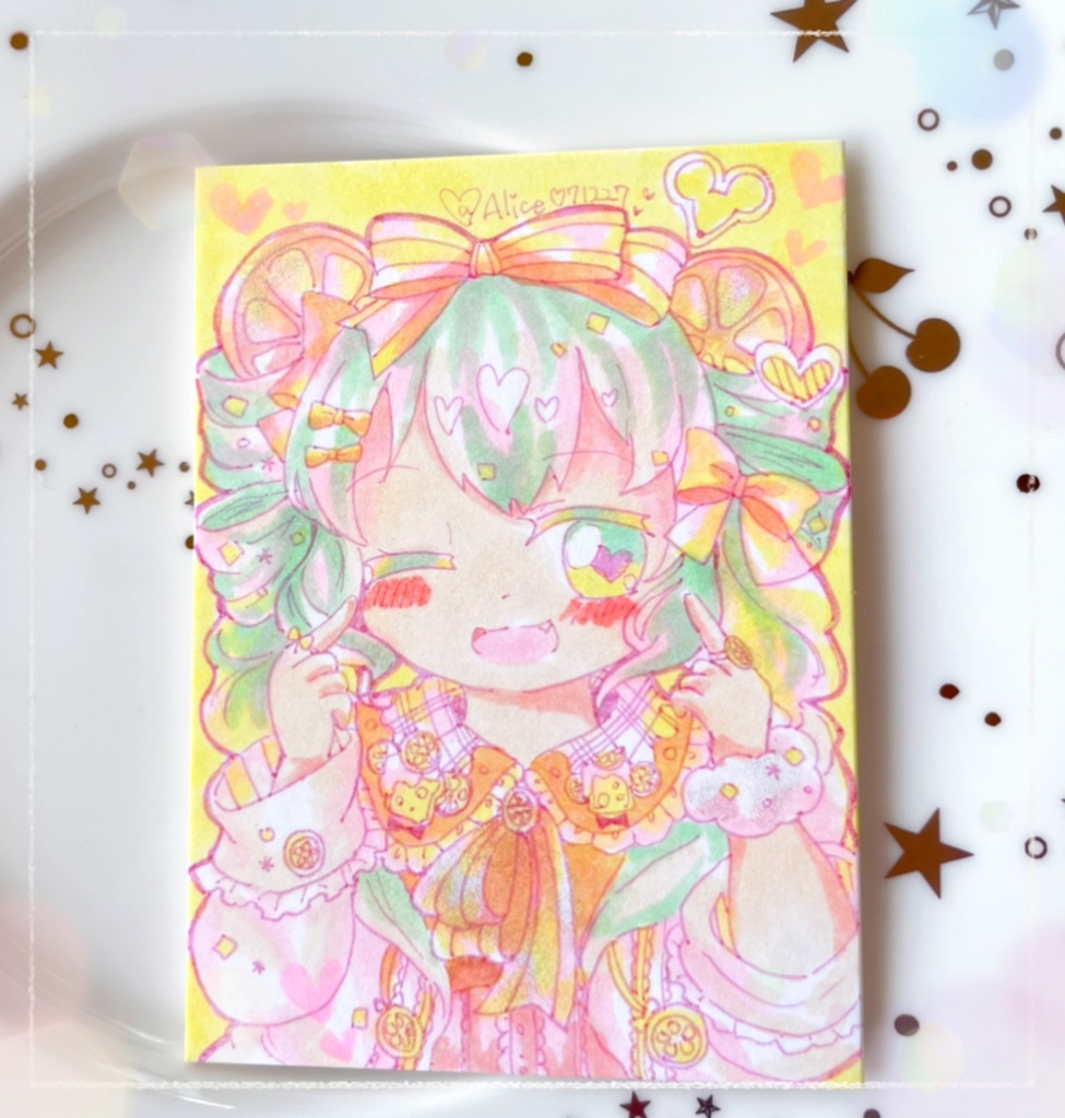 【原画】「カワイイポーズして!」