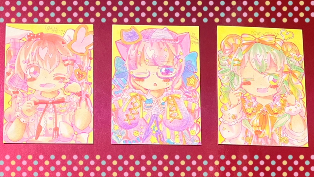 【原画】「カワイイポーズして!」