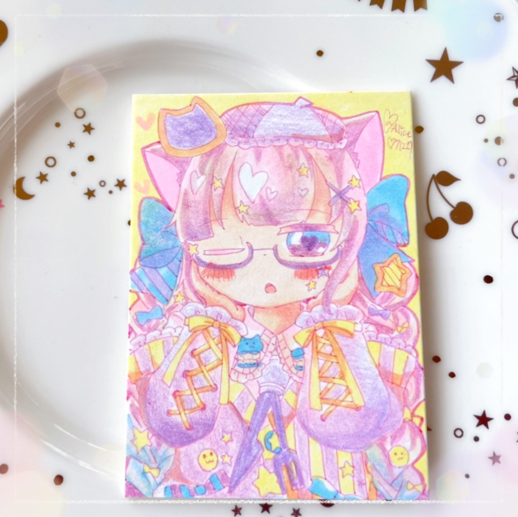 【原画】「カワイイポーズして!」