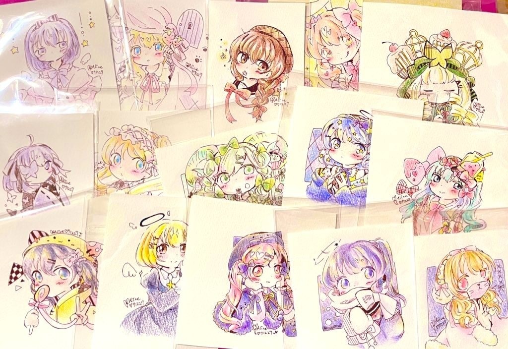 ドローイング(12種)