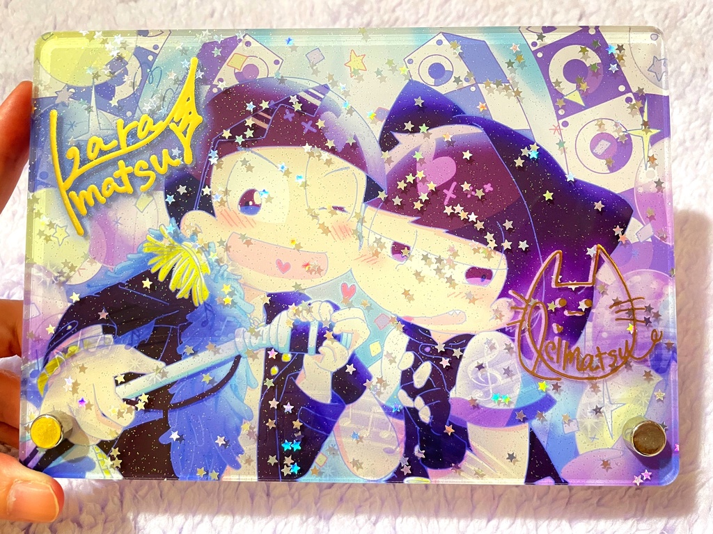 【箔押し】AQUAちゃんアクリルボード