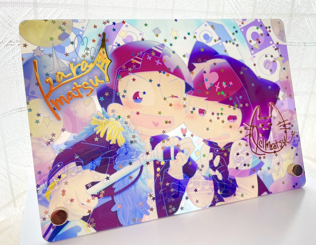 【箔押し】AQUAちゃんアクリルボード