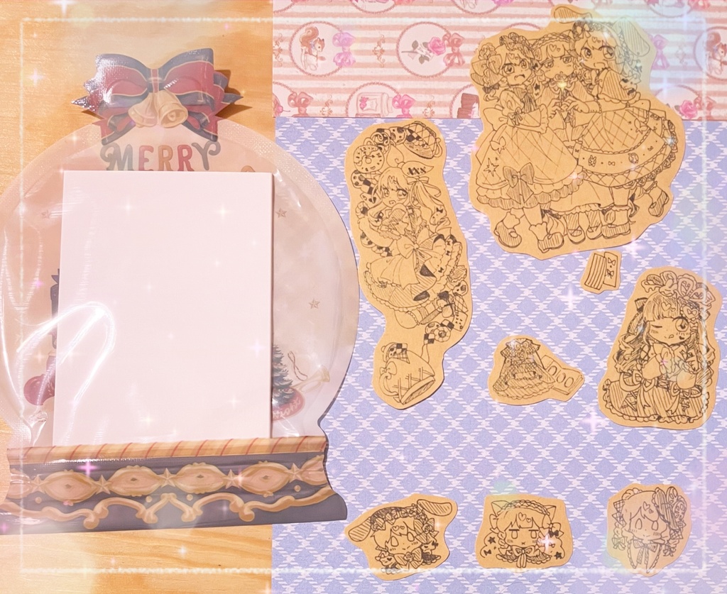 デザフェス58 ポップ用イラストステッカーセット