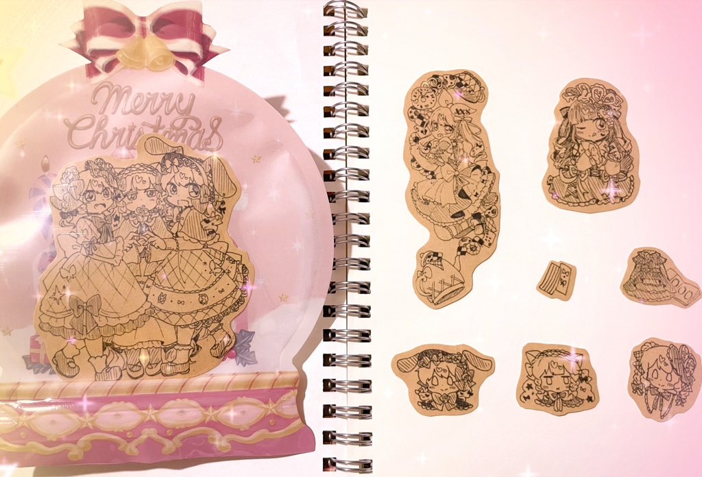 デザフェス58 ポップ用イラストステッカーセット