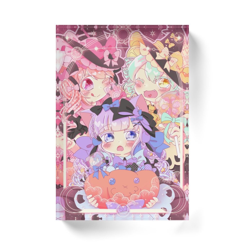 ハロウィンアクリルブロック