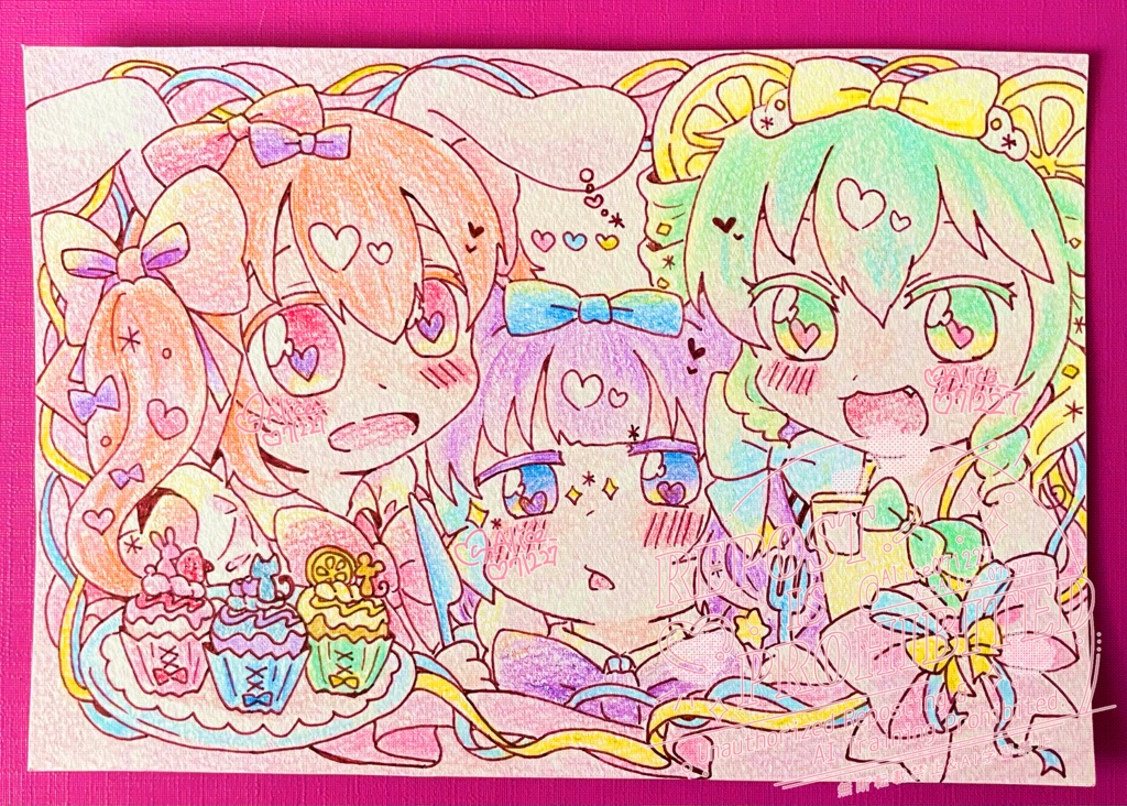 (10月8日22:00〜販売)原画/ドローイング