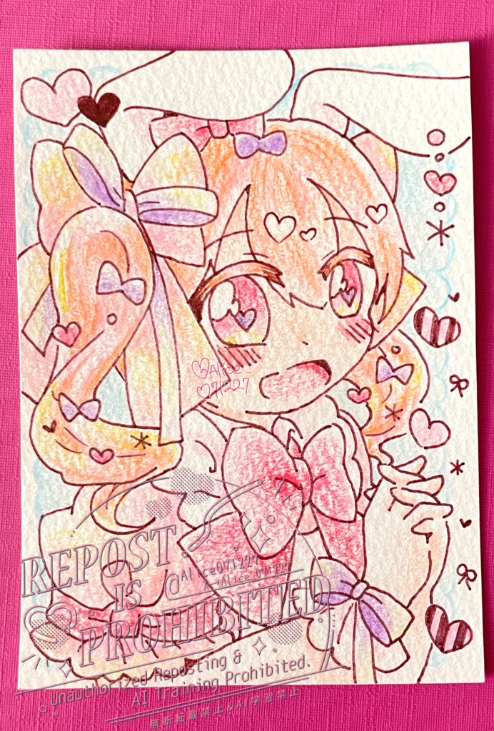 (10月8日22:00〜販売)原画/ドローイング